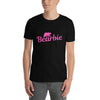 Black gay shirt featuring Bearbie design, perfect for LGBT pride events.
