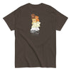 Cute Gay Bear Pride Flag Colors for Gay Bear Cubs T-Shirt featuring stacked colorful cartoon bears.