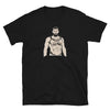 Daddy Gay T-Shirt | Gay Pride Shirt featuring muscular man graphic on black tee