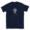 Daddy Gay T-Shirt | Gay Pride Shirt / Pride Tee Gay Pride Tshirt LGBTQ+ Pride with muscular graphic on navy fabric.