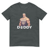 Daddy Organic Cotton Daddy Gay T-Shirt featuring muscular man graphic.