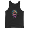 Daddy’s Boy Tank Top - Daddy & Son, black gay shirt featuring playful graphic design.