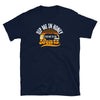 Navy t-shirt featuring funny quote, perfect gay bear shirt for pride apparel.