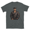Dom Daddy Vintage Leather Daddy 2 Gay LGBTQ Pride Leather Daddy Gay Pride shirt featuring a muscular man in leather.