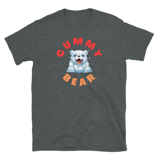 Funny Gay Pride - Bear T-Shirt, Cummy Bear 2 - Gay Bear t-shirt featuring a cute bear graphic.