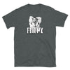 Funny Muscle Bear Gay Shirt for men with graphic design on a dark shirt.