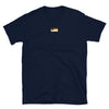 Gay Bear Pride Flag Shirt PrideT shirt for Gay Bear Men Community 33 on navy fabric.