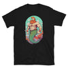 Gay Bear Shirt featuring a muscular merman design on a black tee.