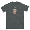 Gay Cupid Daddy Valentines Unisex T-Shirt - Gay Queer Tee Halloween Shirt featuring a muscular cupid graphic.
