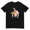 Gay Daddy T-Shirt with bold graphic design and model, black cotton tee.