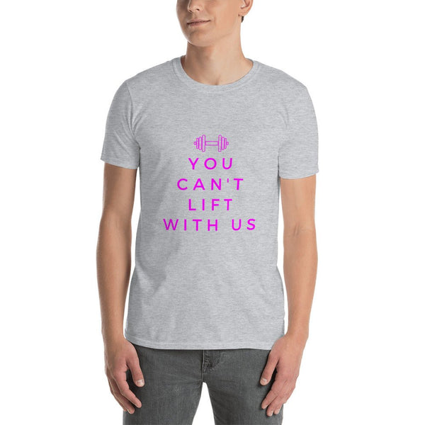 Gay Gym Bros Shirt - Mean Girls Inspired Gay T-Shirt | Gay Gym Shirt on model with humorous text.