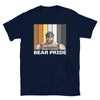 Gay Leather Bear Pride Flag Colors for Gay Bear Cubs T-Shirt featuring bear pride graphic.
