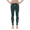 X-Ray Skullcore Men’s Leggings – Biohazard Meggings with green skull pattern