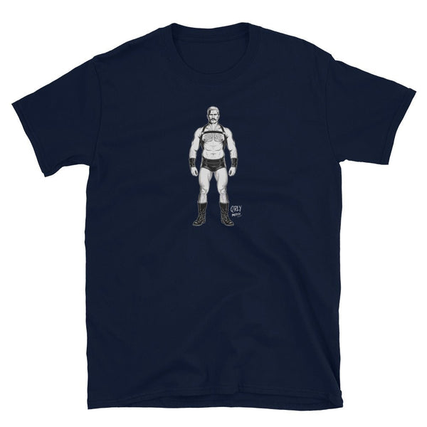 Gay Pride Shirt - Daddy BearLGBT Pride Rainbow Gay Bear Tees featuring strong male graphic.