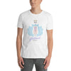 Unisex white GOTTMIK T-Shirt featuring a colorful pop art drag queen design.