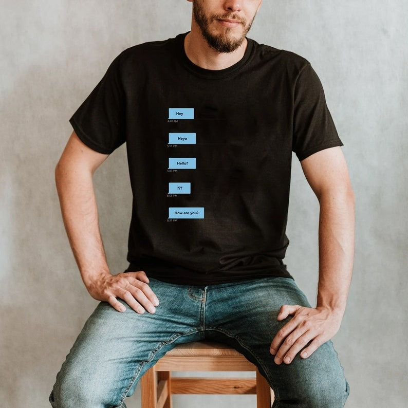 Gay Grindr Hookup Dialogue Shirt