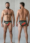 Gay Men’s Barbed Wire & Roses Underwear – Pride Briefs