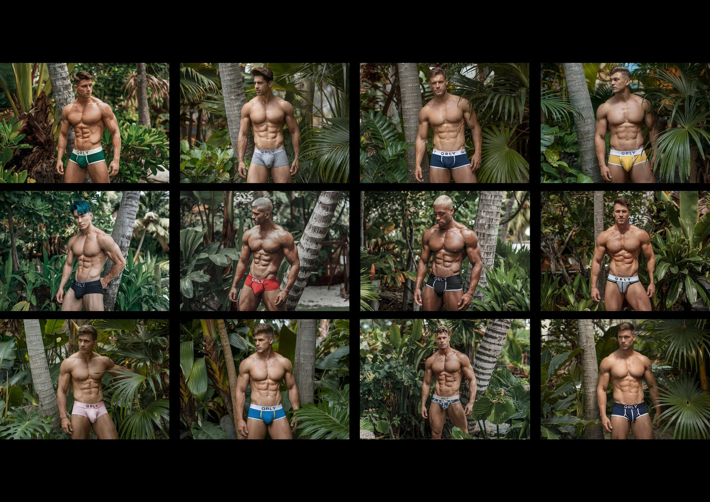 Pine Peak Playboys 2025 Calendar – Sexy Muscular Hunks Wall Calendar | Gay Gift & LGBTQ+ Favorite