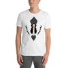 Unisex white tee featuring Kim Chi Angel graphic from RuPaul's Drag Race.