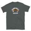 LGBT Gay Men's T-Shirts Daddy Bear Pride Bearded Bold & Bearlicious, dark grey gay pride shirt.