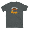 LGBT Gay Men's T-Shirts Daddy Bear Pride - Growl For Me Daddy 2 in dark heather with bold text design.