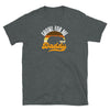 LGBT Gay Men's T-Shirts Daddy Bear Pride Growl For Me Daddy graphic tee in dark grey.