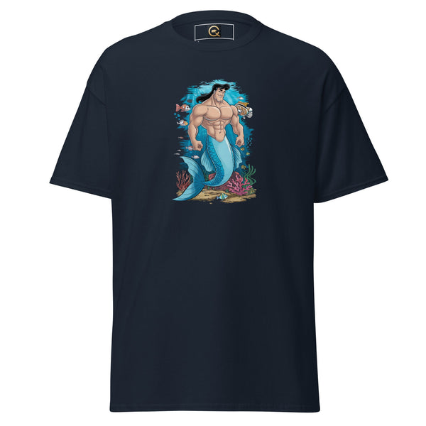 LGBTQ Merpride - Male Merman - Handsome Mermaid Shirt featuring a muscular merman design.