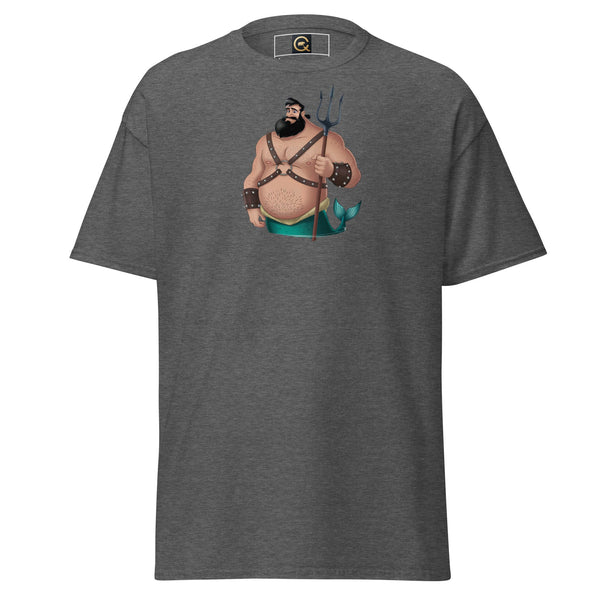 LGBTQ Merpride - Male Merman - Leather Chub & Bear Mermaid Shirt featuring a cartoon merman.