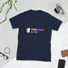 Proud Cat Lover T-Shirt | Unisex Gift for LBGTQ Pet owner | For Cat Lovers featuring rainbow text design.