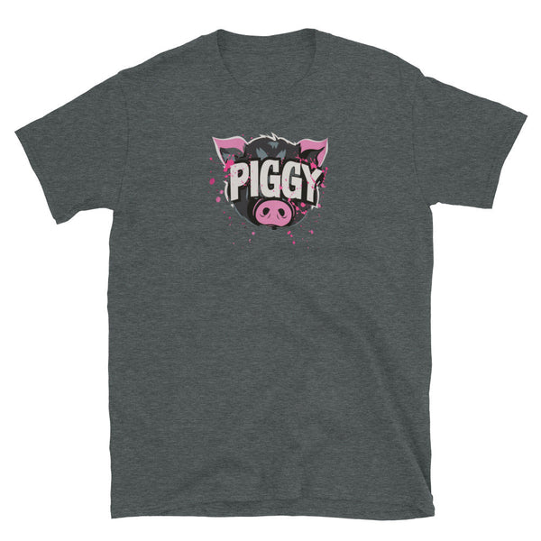 Proud Pig Boy Shirt - Gay Piggy - Gay Bear Shirt / Gay Pride Gay Bear Gift featuring pig graphic on dark fabric.