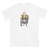 Sword Fight - Gay Bananas Gay Pride Tee LGBT Shirt, Gay Shirt, Funny Gay Shirt on white background.