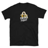 Sword Fight - Gay Bananas Gay Pride Tee LGBT Shirt, Funny gay shirt design on black.