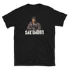Vintage Say Daddy Shirt of Leather Daddy Gay LGBTQ Pride Leather Daddy Gay Pride, black gay shirt with graphic design.