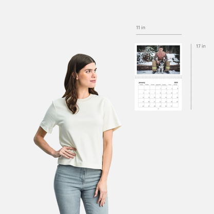 Firefigher & Cute Dogs Calendar