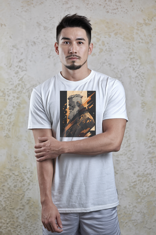 Muscle Gay Bear 13 Geometric Abstract Art Shirt, Gay Art Shirt for Gay Pride