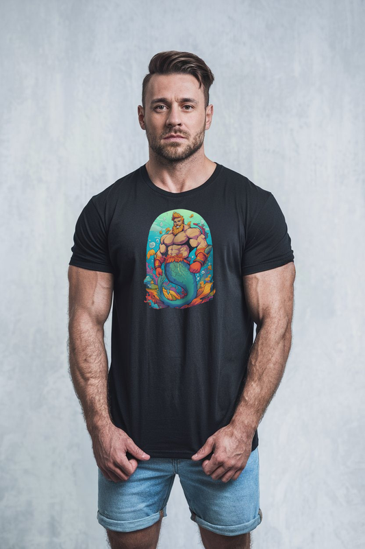 MERPRIDE - Gay Merman Bear Mermaid Shirt 4 - Bear Pride, LBGTQ