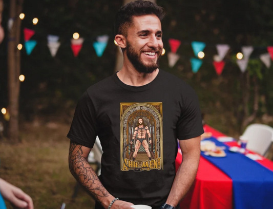 Gay BDSM Jesus - Tshirt