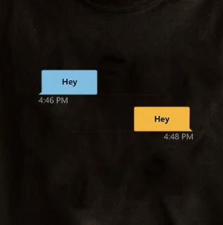 Gay Grindr Hookup Dialogue Shirt - Hey