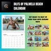 DILFS of Pamela Beach 2026 Calendar showcasing muscular men in various poses.
