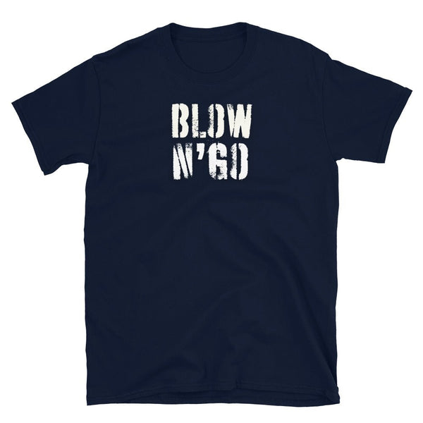 Funny Gay Shirt | Funny Gift for Gay Best Friend Gay Pride Shirt Gay Bachelor LBGTQ design with bold lettering on navy shirt.