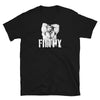 Funny Muscle Bear Gay Shirt for men, Filthy Tee, Gift for Gay Guy, Sarcastic LBGTQ Shirt in black.