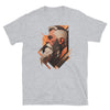 Gay Art: David, Gay Muscle Bear Art, Hot Gay Bear, Jock Muscle, Bearded Hot Daddy Unisex T-Shirt featuring bearded man graphic.