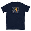 Gay Bear Community Tshirt for Gay Pride ShirtGay Bear Tee featuring 'Bear Bait' design on navy background.
