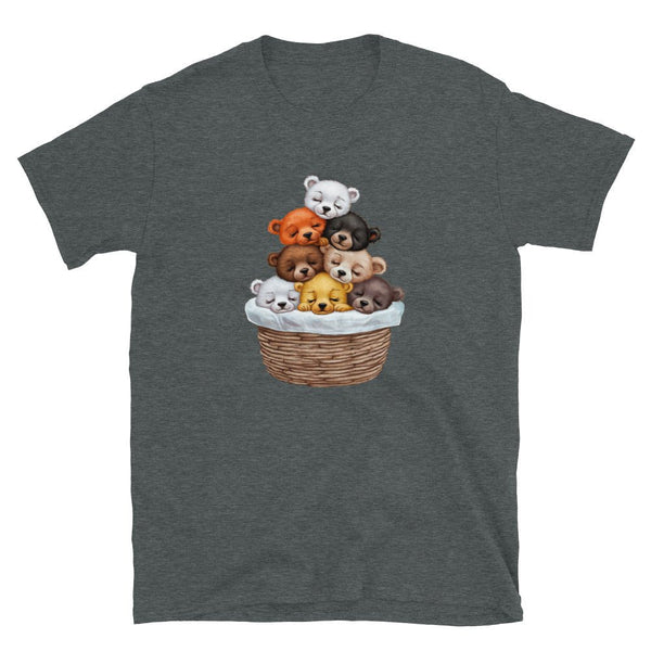 Gay Bear Shirt featuring a basket of cute cartoon bears.