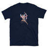 Gay Cupid Valentines Unisex T-Shirt - Gay Queer Tee Halloween Shirt featuring a playful angel with a bow.