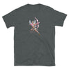 Gay Cupid Valentines Unisex T-Shirt - Gay Queer Tee Halloween Shirt design with Cupid graphic.
