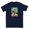 Gay Frog Shirt I Don't Know Where I'm Going But I'm Gay Shirt Funny LGBTQ on navy t-shirt.