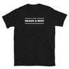 Grade A Beef Flag Shirt PrideT shirt for Gay Bear Men Community 44 in black.