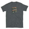 Hate Looks Tacky On You Shirt, Pride Tee, LGBTQ, Lesbian Pride Proud Gift on grey fabric.