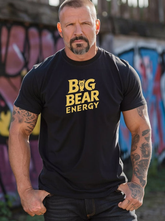 Gay Bear Energy Tee, Bear Pride Community Bear Pride Flag Gift Muscle Cubs 2